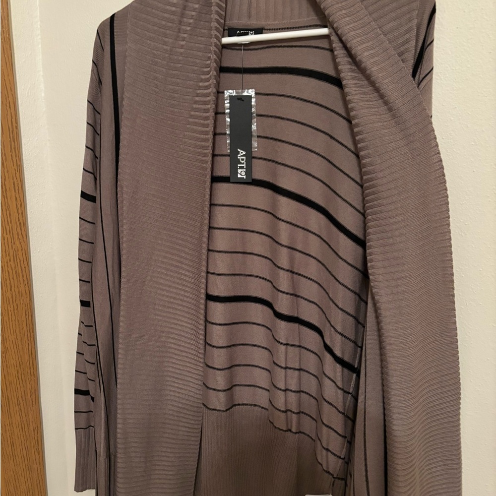APT 9 Womens Open Front Cardigan size Large - Picture 6 of 7